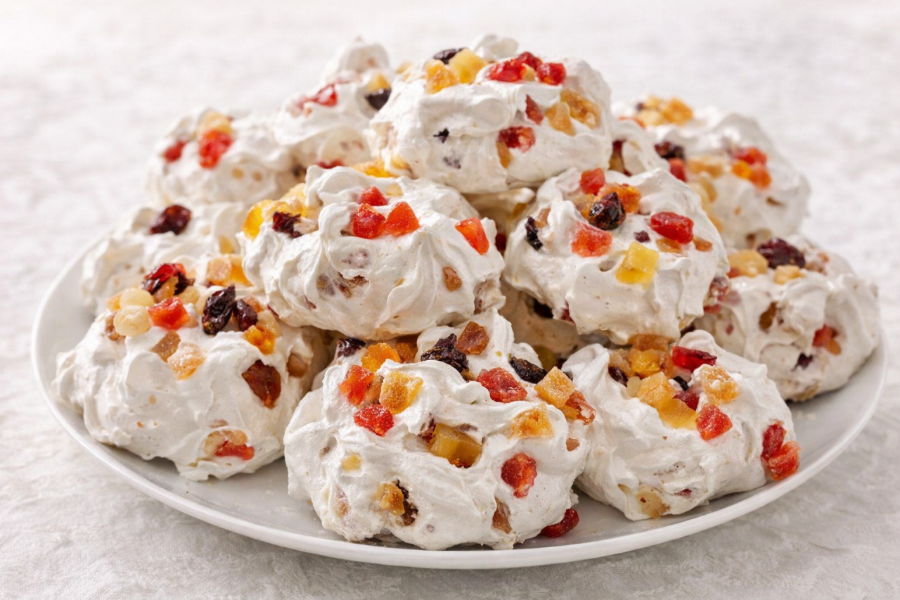 Çıtır Kuru Meyve Parçacıklı Bezeler: Hafif ve Doğal Bir Tatlı Yaklaşımı